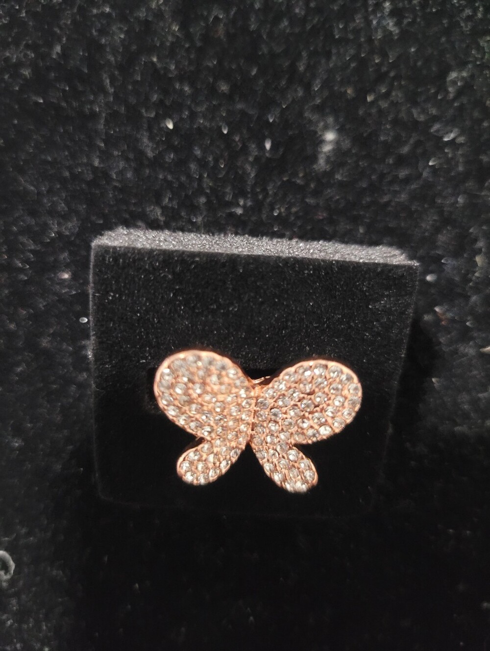 Rose Gold Butterfly Ring - Women Jewelry